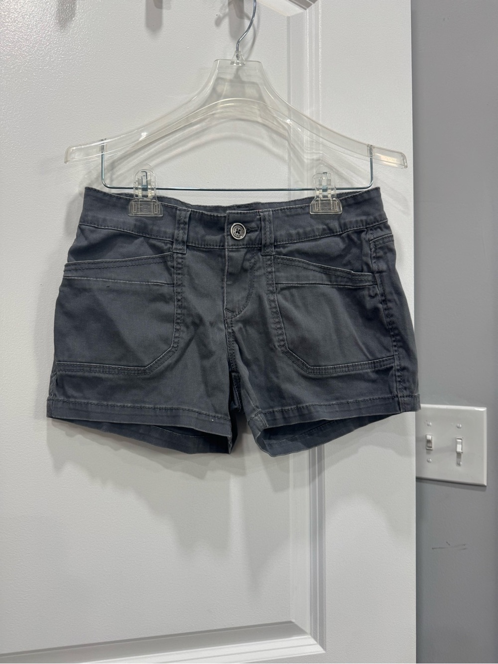 Women’s Union Bay Dark Gray Casual Cotton Shorts size 3/26w